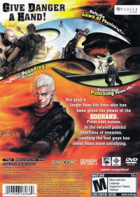 PS2 - God Hand Box Art Back
