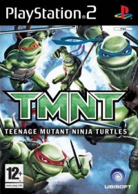 PS2 - TMNT Box Art Front