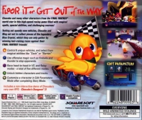 PSX - Chocobo Racing Box Art Back