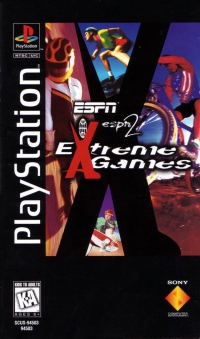PSX - ESPN Extreme Games Box Art Front