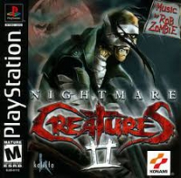 PSX - Nightmare Creatures II Box Art Front