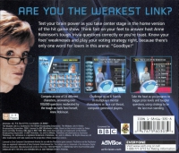 PSX - The Weakest Link Box Art Back