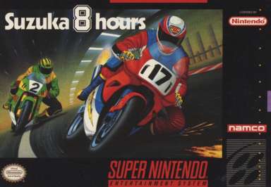 SNES - Suzuka 8 Hours Box Art Front